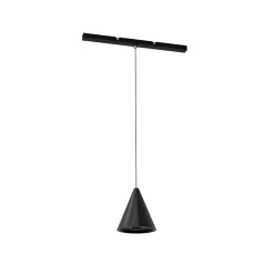 Lampa wisząca do szyny ULTRA SLIM MAGNETIC 8W 48V 3000K czarna (23116) - Zambelis
