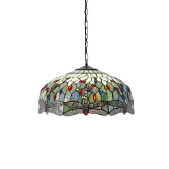 Lampa Wisząca Dragonfly blue (66148) Tiffany