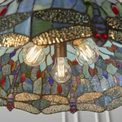 Lampa Wisząca Dragonfly blue (66148) Tiffany