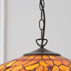 Lampa Wisząca Dragonfly flame (64082) Tiffany