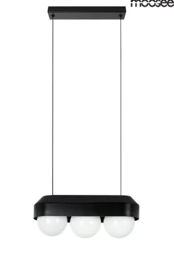 Lampa wisząca DROPS 3 czarna (MSE010100273) - Moosee