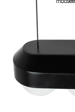 Lampa wisząca DROPS 3 czarna (MSE010100273) - Moosee