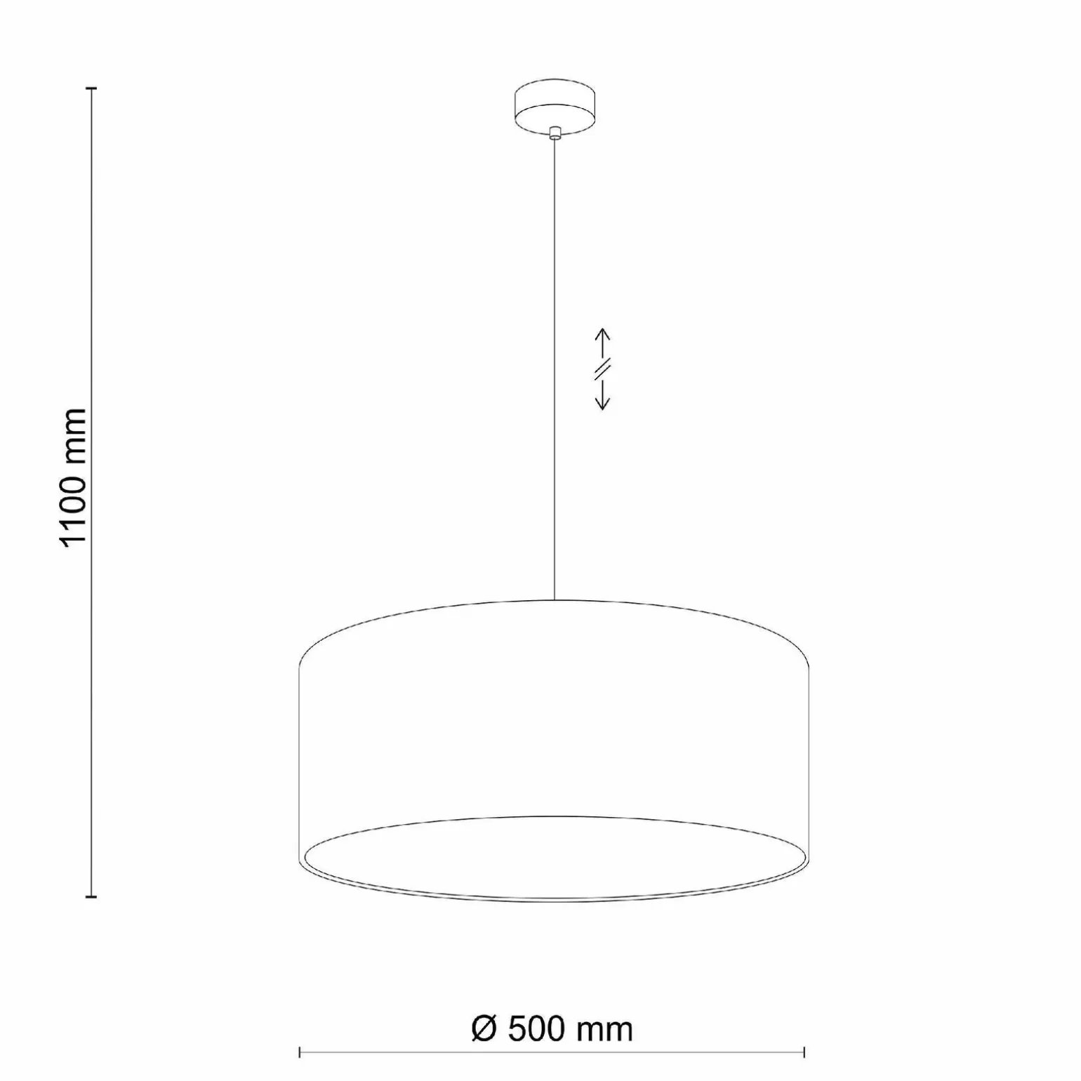 Lampa wisząca EARTH grafitowa (4654) - TK Lighting