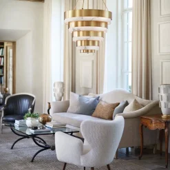 Lampa wisząca Echelon - 8 źródeł światła (QN-ECHELON-8P) - Quintiesse