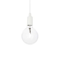 Lampa wisząca EDISON SP1 biały (113302) Ideal Lux - żyrandol