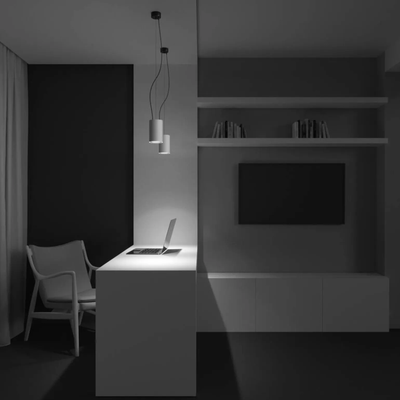 Lampa wisząca Efir (P089PL-25W3K-W) - Maytoni