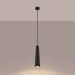 Lampa wisząca ELECTRA czarna beton (SL.1355) - Sollux Lighting