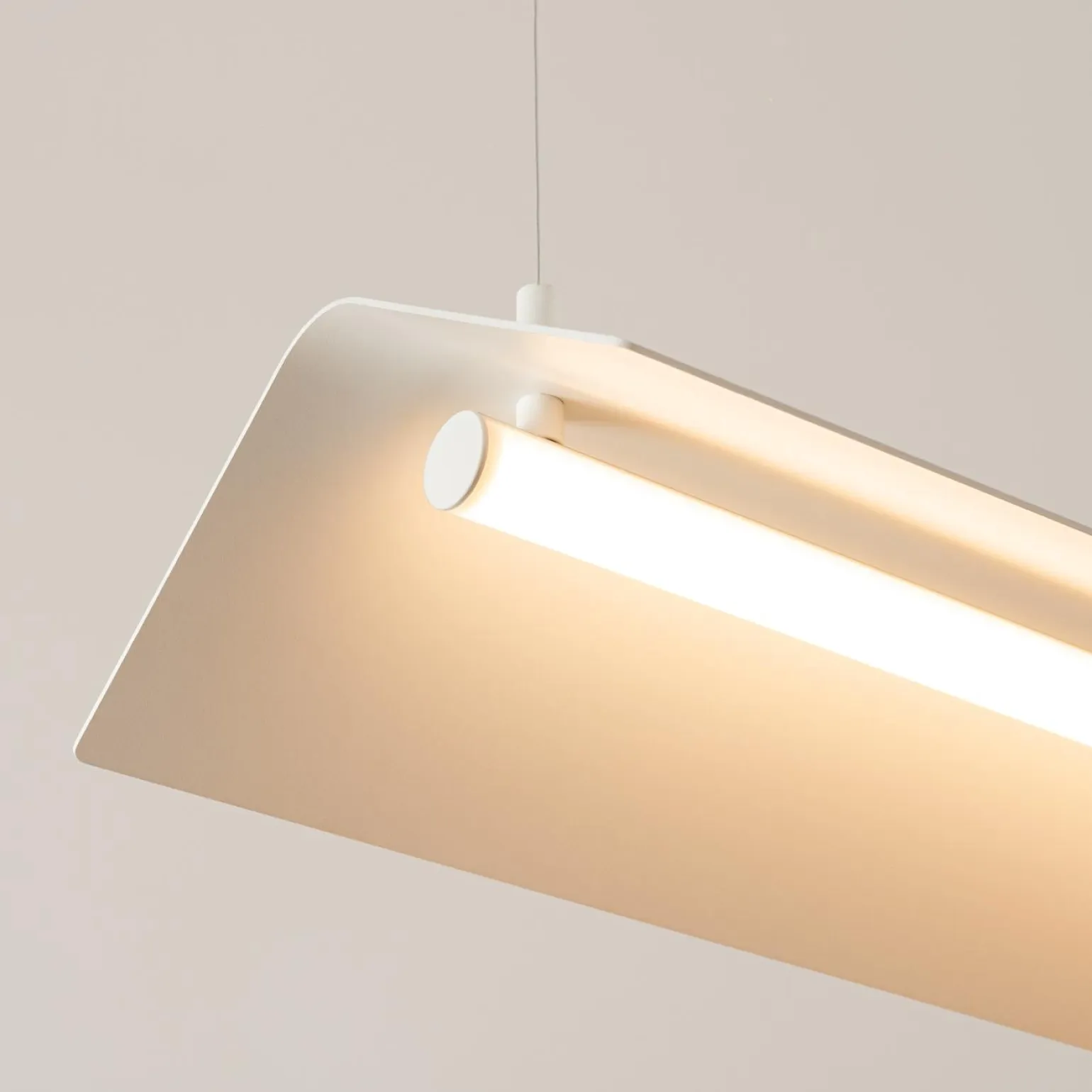 Lampa wisząca ELVA beżowa LED 3000K (TH.530) - Thoro Lighting