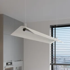 Lampa wisząca ELVA beżowa LED 4000K (TH.531) - Thoro Lighting