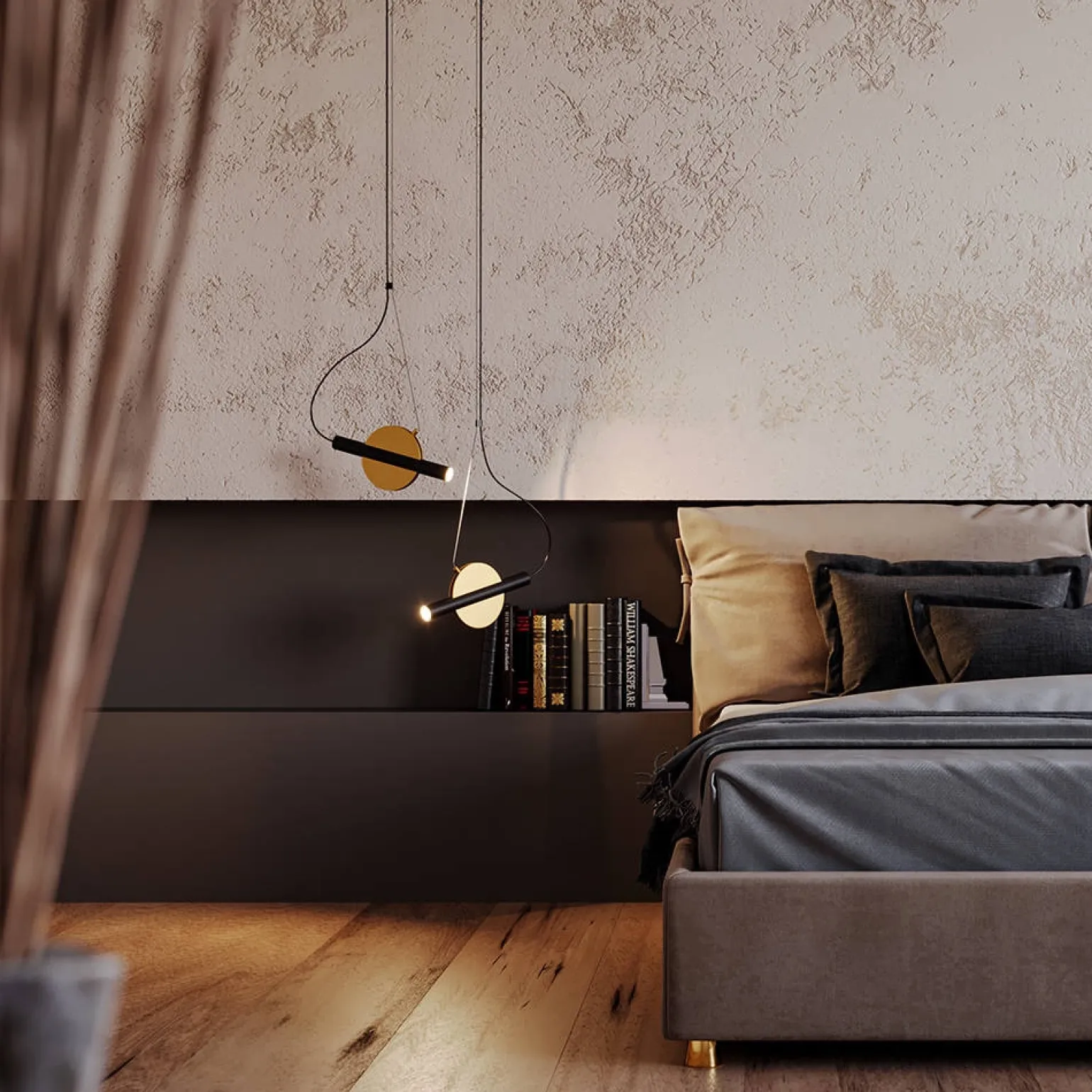 Lampa wisząca Enigma (MOD150PL-L5BS3K) - Maytoni