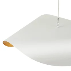 Lampa wisząca ENZO biało złota 80 cm (ST-F22020601-D80 white) - Step into Design