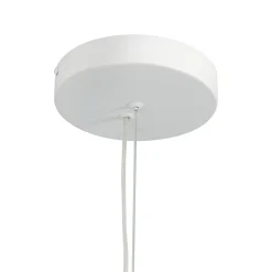 Lampa wisząca ENZO biało złota 80 cm (ST-F22020601-D80 white) - Step into Design