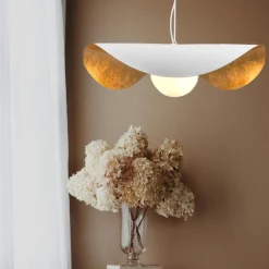 Lampa wisząca ENZO czarno złota 60 cm (ST-F22020601-D60 black) - Step into Design