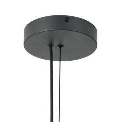 Lampa wisząca ENZO czarno złota 60 cm (ST-F22020601-D60 black) - Step into Design