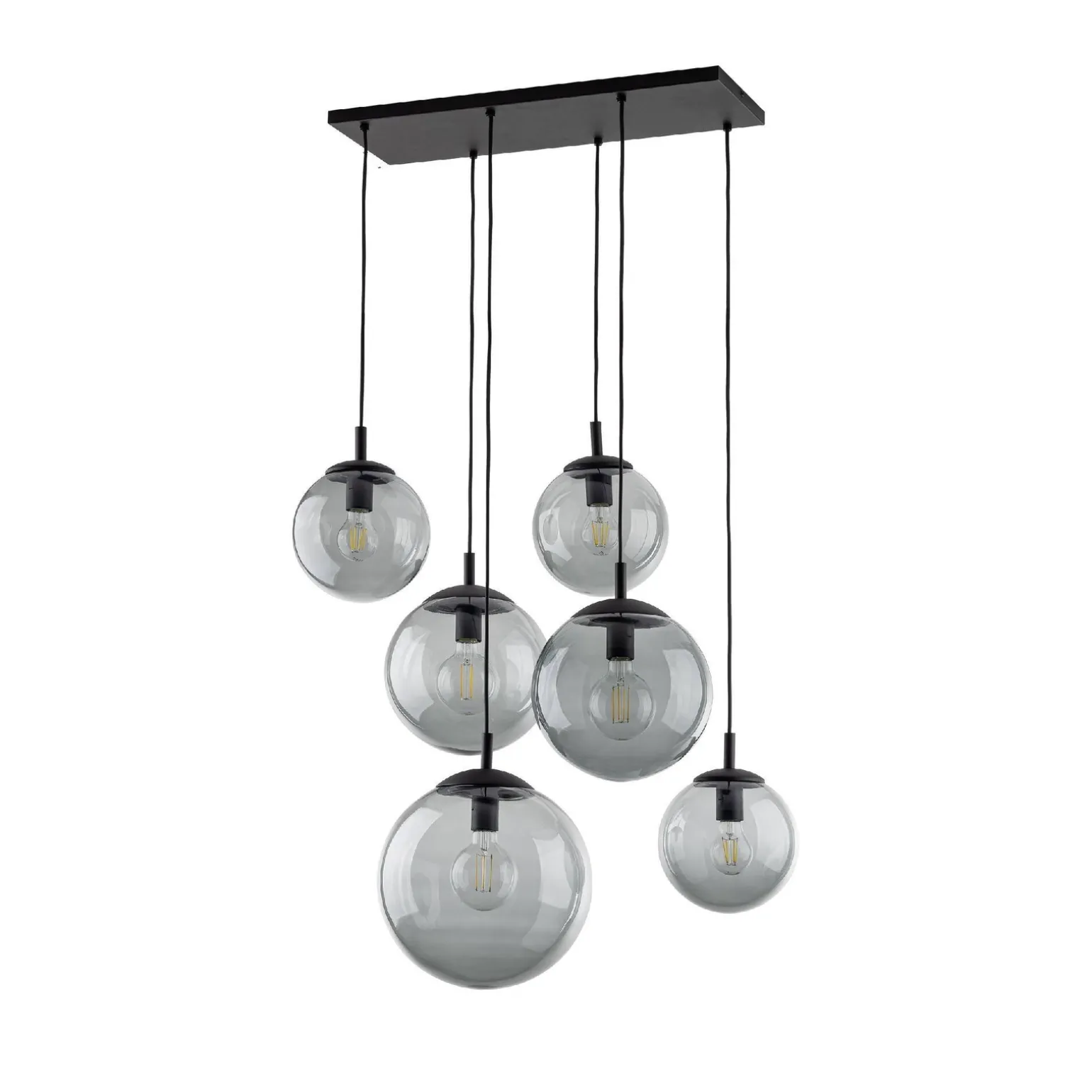 Lampa wisząca ESME GRAPHITE 6 PŁ (5384) - TK Lighting