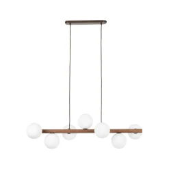 Lampa wisząca ESTERA WOOD ORZECH 7 PŁ (10272) - TK Lighting