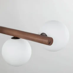 Lampa wisząca ESTERA WOOD ORZECH 7 PŁ (10272) - TK Lighting