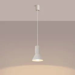 Lampa wisząca ESTRIA 1 beżowa (SL.1870) - Sollux Lighting