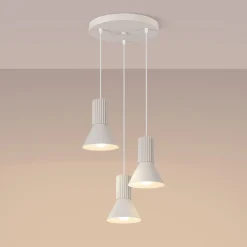 Lampa wisząca ESTRIA 3P beżowa (SL.1871) - Sollux Lighting