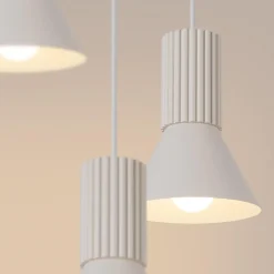 Lampa wisząca ESTRIA 3P beżowa (SL.1871) - Sollux Lighting