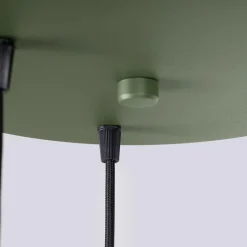 Lampa wisząca ESTRIA 3P beżowa/zielona oliwka (SL.1873) - Sollux Lighting