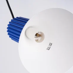 Lampa wisząca ESTRIA 3P biała/ultramaryna (SL.1875) - Sollux Lighting