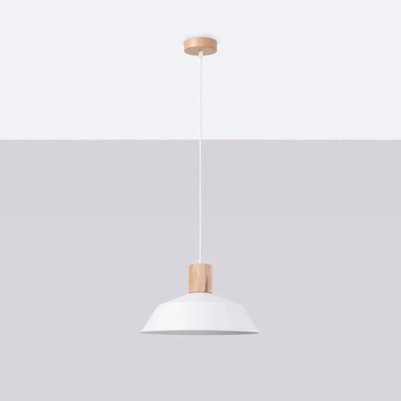 Lampa wisząca FANO biała (SL.1321) - Sollux Lighting