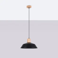 Lampa wisząca FANO czarna (SL.1322) - Sollux Lighting
