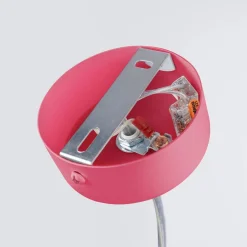 Lampa wisząca FARGE różowa LED 4000K (TH.300) - Thoro Lighting