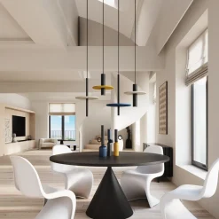 Lampa wisząca FELTRO 1 czarna/granatowa (SL.1881) - Sollux Lighting