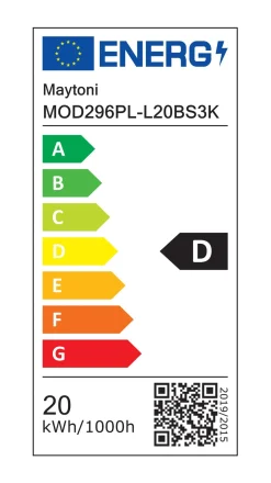 Lampa wisząca Flat (MOD296PL-L20BS3K) - Maytoni