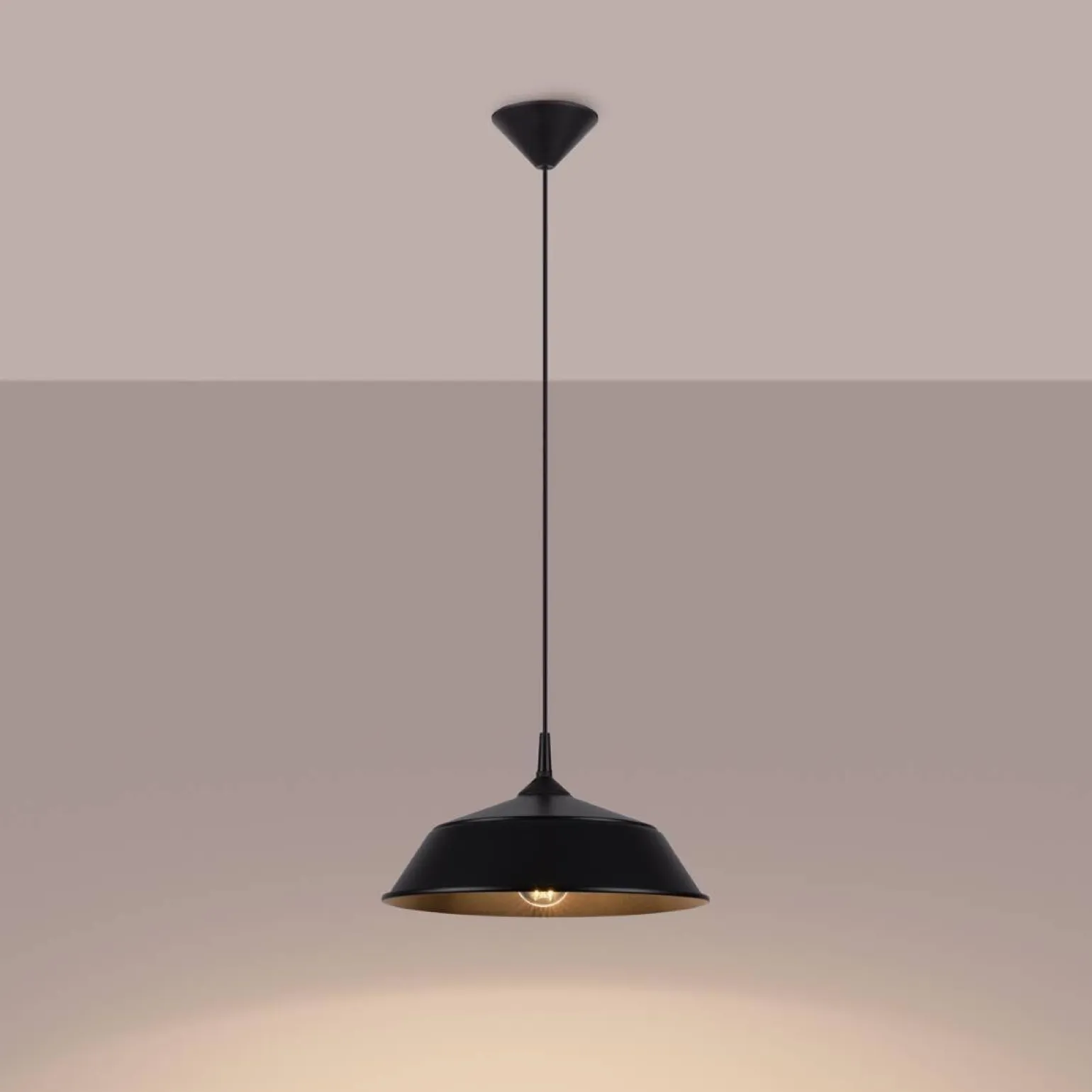 Lampa wisząca FRIKA czarna (SL.1328) - Sollux Lighting