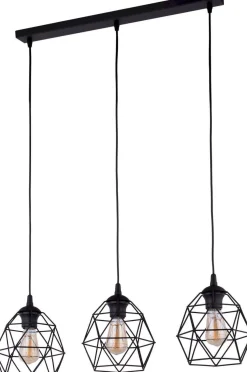 Lampa wisząca GALAXY BLACK 3 PŁ LISTWA (3191) - TK Lighting