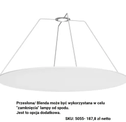 Lampa wisząca GANDRA czarna (5024) - Shilo