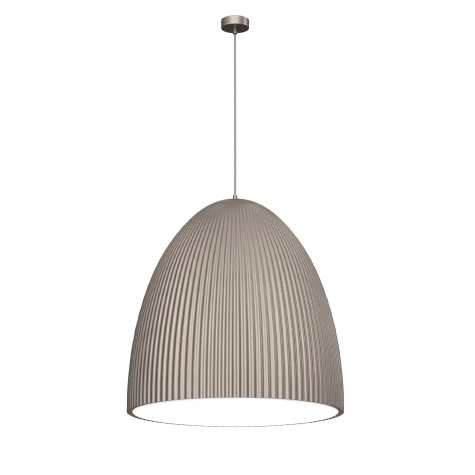 Lampa wisząca GANDRA duża platynowa (5029) - Shilo