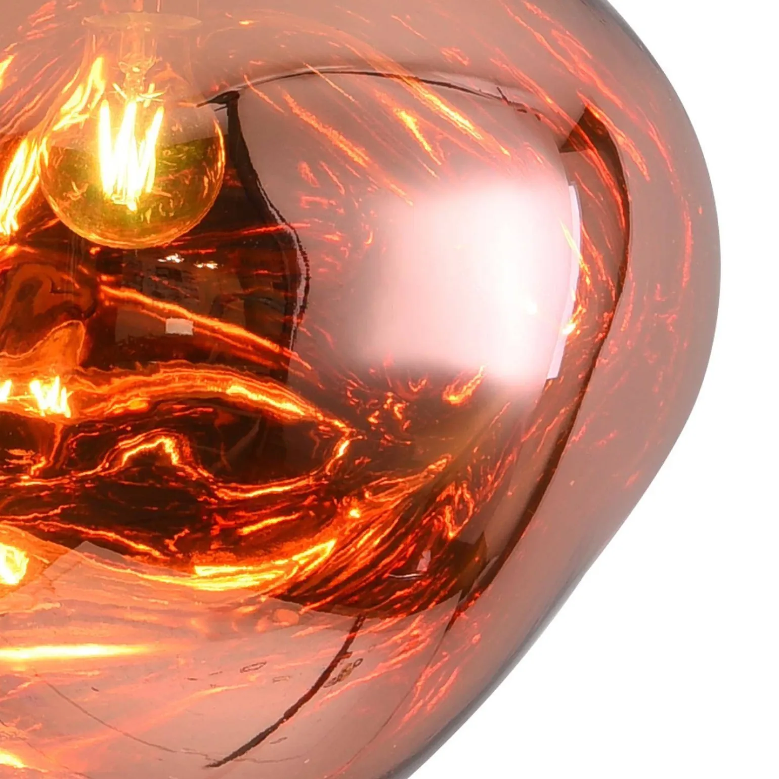 Lampa wisząca GLAM M 28 cm miedziana (MP-1239-280) - Step into Design