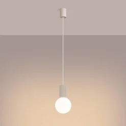 Lampa wisząca HALO 1 beżowa (SL.1719) - Sollux Lighting
