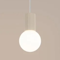 Lampa wisząca HALO 1 beżowa (SL.1719) - Sollux Lighting