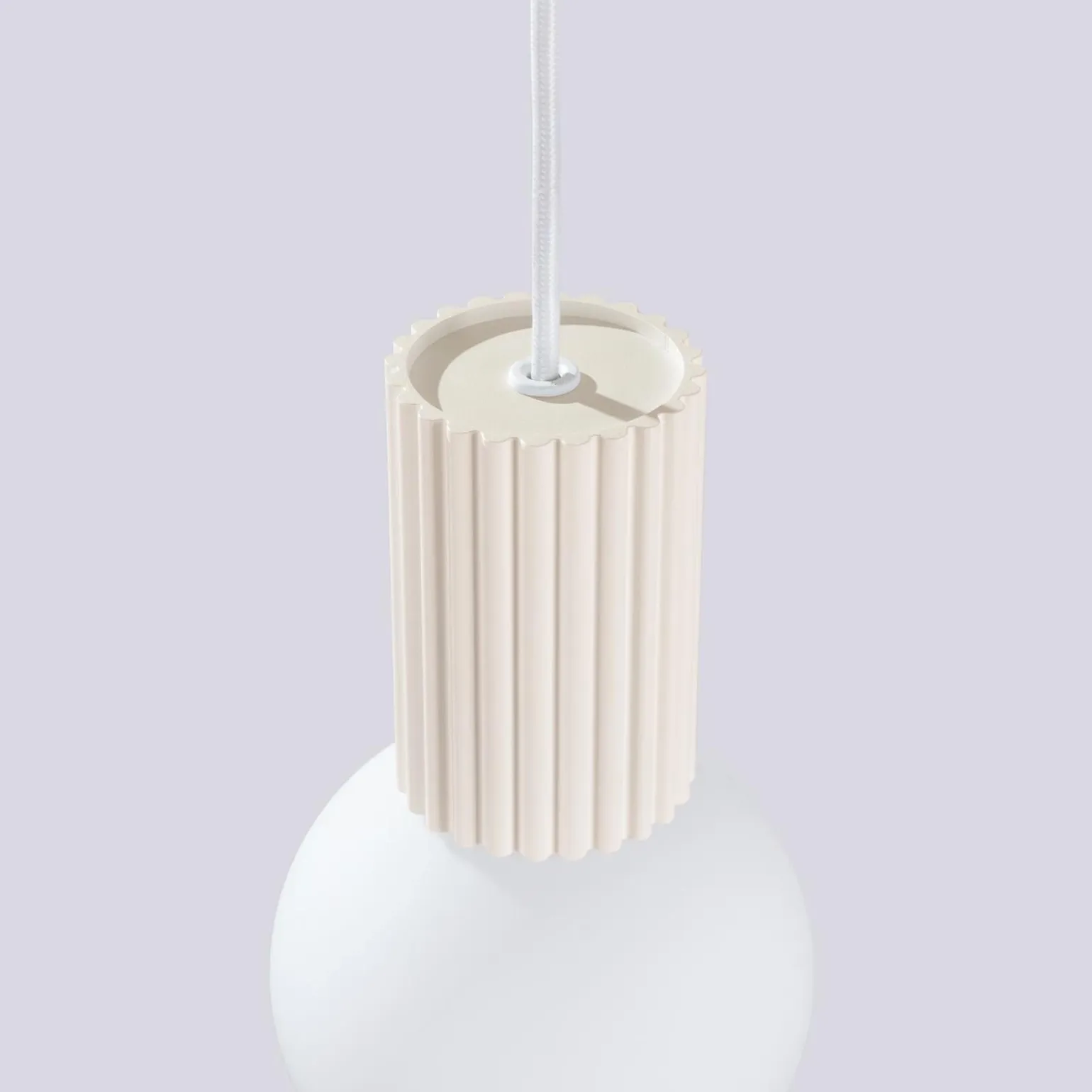 Lampa wisząca HALO 1 beżowa (SL.1719) - Sollux Lighting
