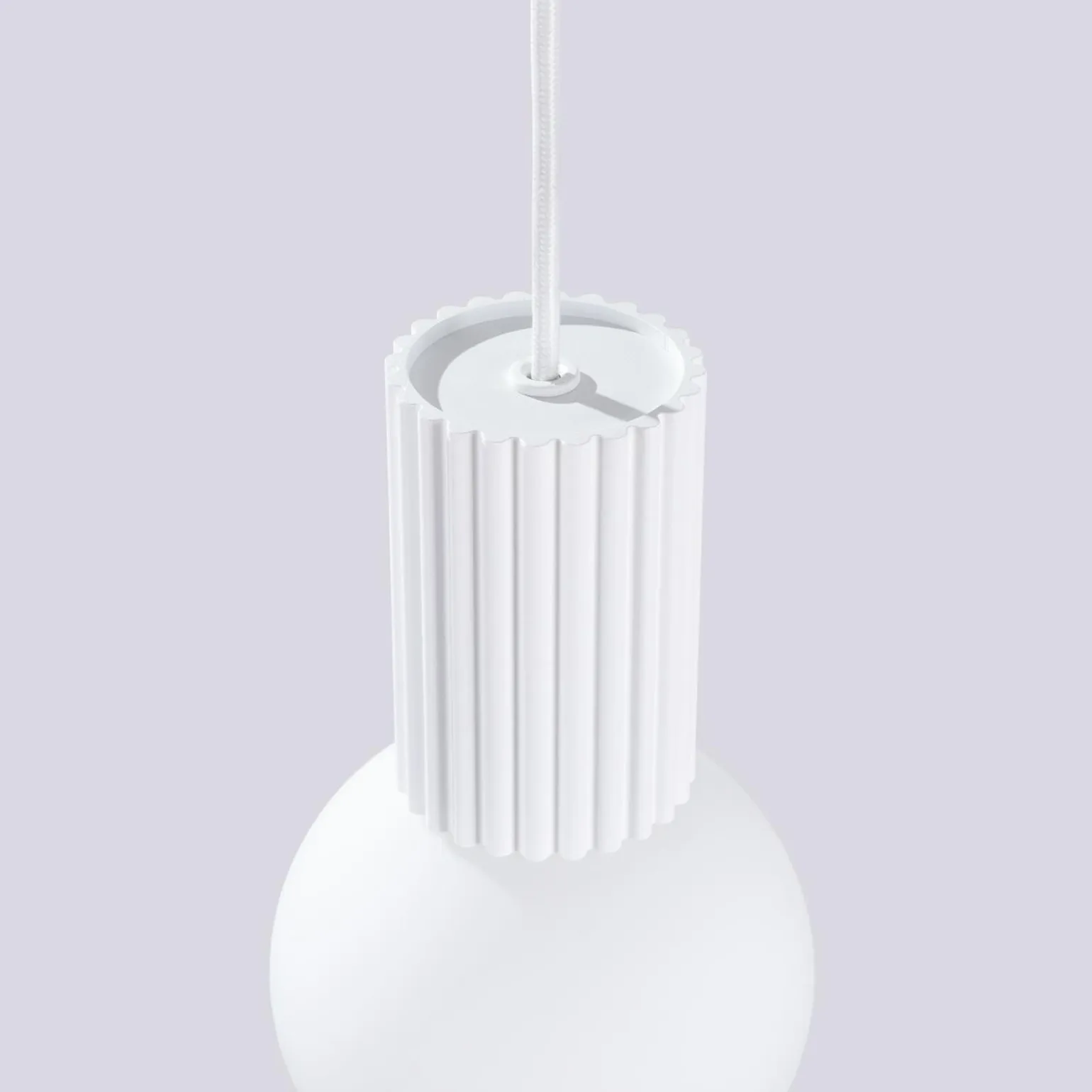 Lampa wisząca HALO 1 biała (SL.1709) - Sollux Lighting