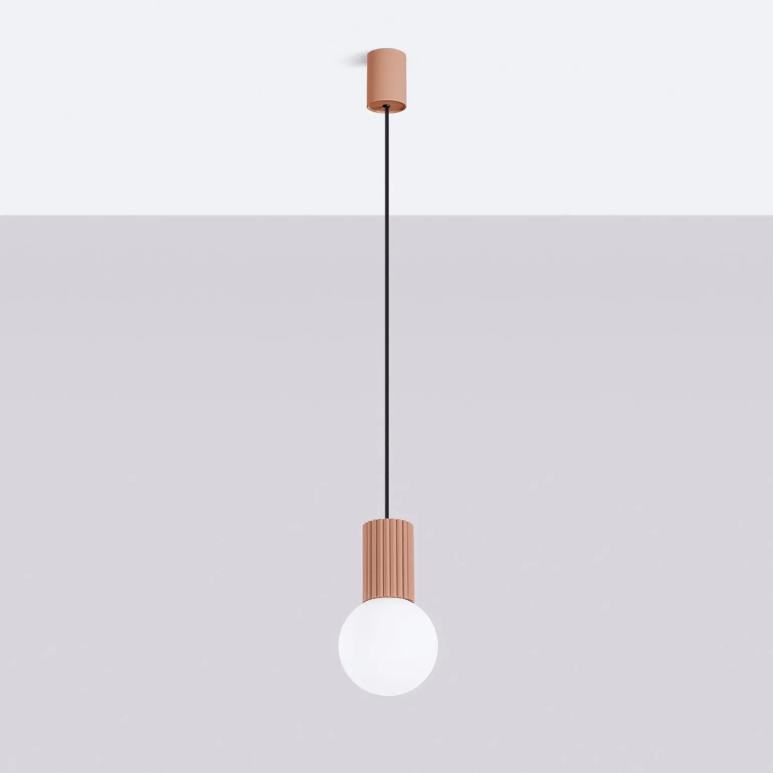 Lampa wisząca HALO 1 mocca (SL.1734) - Sollux Lighting