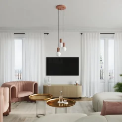 Lampa wisząca HALO 1 mocca (SL.1734) - Sollux Lighting