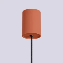 Lampa wisząca HALO 1 ochra czerwona (SL.1729) - Sollux Lighting