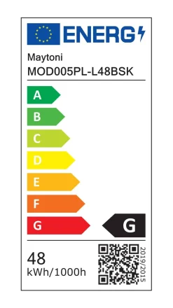 Lampa wisząca Halo (MOD005PL-L48BSK) - Maytoni