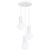 Lampa wisząca HALO 3P biała (SL.1710) - Sollux Lighting