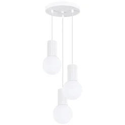 Lampa wisząca HALO 3P biała (SL.1710) - Sollux Lighting
