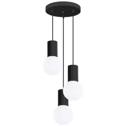 Lampa wisząca HALO 3P czarna (SL.1715) - Sollux Lighting