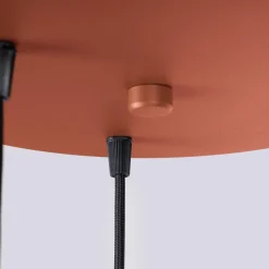 Lampa wisząca HALO 3P ochra czerwona (SL.1730) - Sollux Lighting