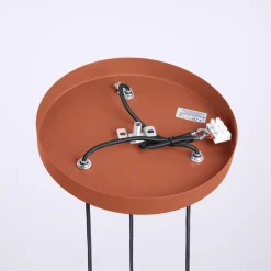 Lampa wisząca HALO 3P ochra czerwona (SL.1730) - Sollux Lighting