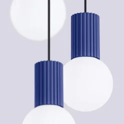 Lampa wisząca HALO 3P ultramaryna (SL.1740) - Sollux Lighting